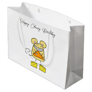 Happy Birthday Gift Bag Cheesy Birthday