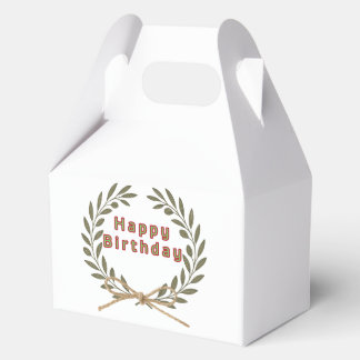 Happy Birthday gift  Favour Box
