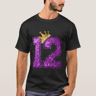 Happy Birthday Gift Girls 12Th Birthday T-Shirt