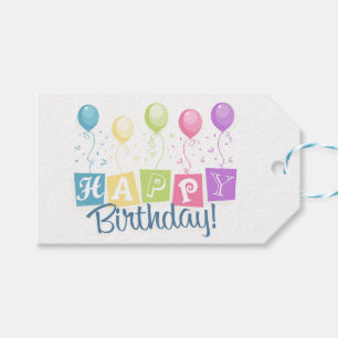 Happy Birthday Gift Tag