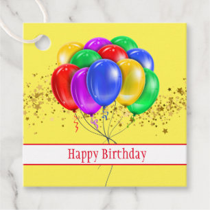 Happy Birthday Gift Tag