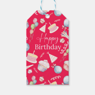 Happy Birthday Gift Tags