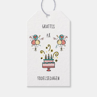 Happy Birthday Gift Tags