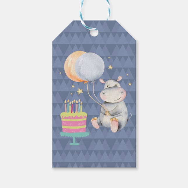 Happy Birthday Gift Tags (Front)