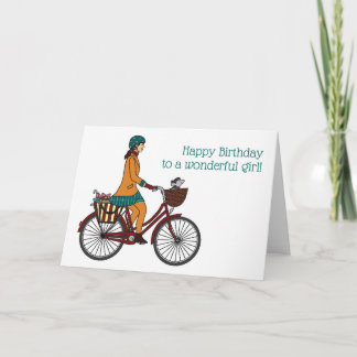 Happy Birthday Girl 1 Card