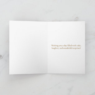 Happy Birthday Girl Cute Animal Friends Greeting C Card