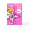 Happy Birthday Girl personalise age card