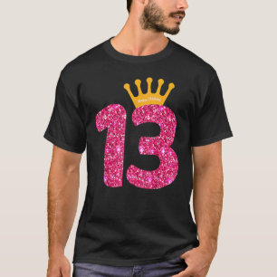 Happy Birthday Girls 13th Party 13 Years Old Bday T-Shirt