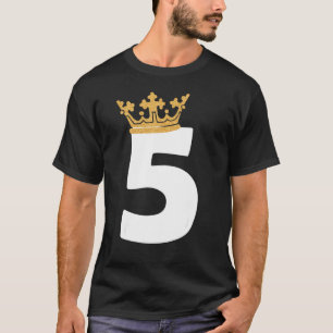 Happy Birthday  Girls 5th Party 5 Years Old Bday C T-Shirt
