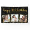 Happy Birthday Gold Glitter Photos Any Year Custom