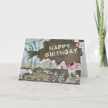 Happy birthday graffiti style