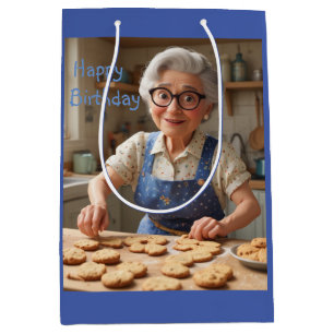 Happy Birthday Gramma Medium Gift Bag