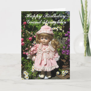 Happy Birthday Grand-daughter Card