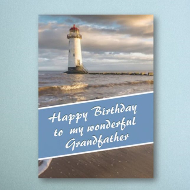 Happy birthday Grandfather Greeting Card (Creator Uploaded)