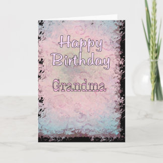 Happy Birthday Grandma Card