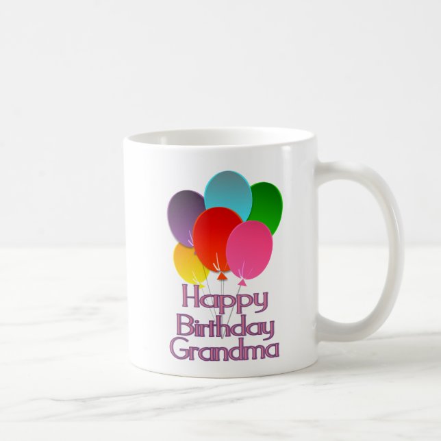 Happy Birthday Grandma Coffee Mug (Right)