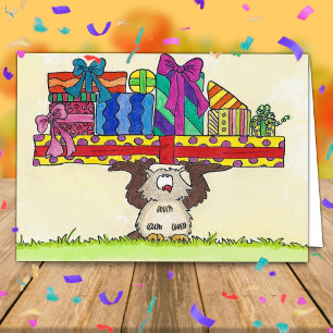 HAPPY BIRTHDAY greeting card by Nicole Janes