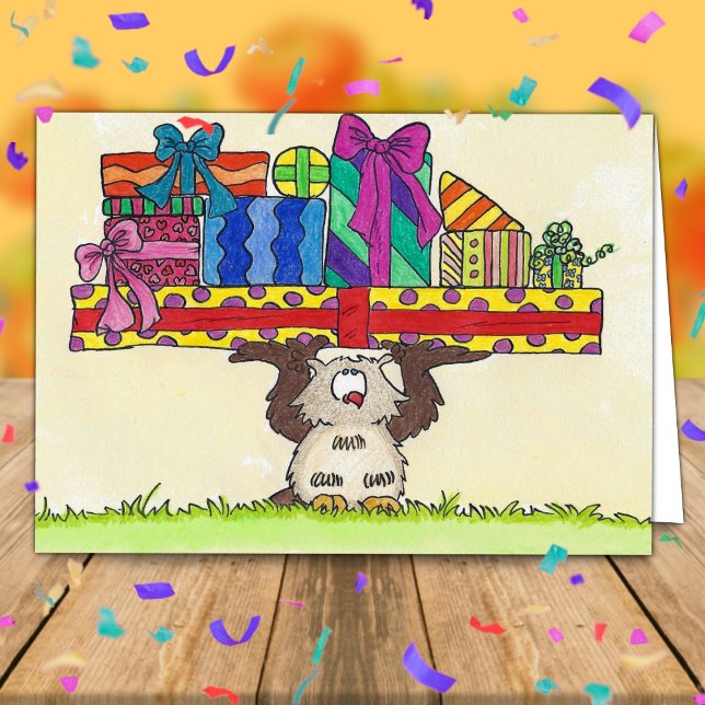 HAPPY BIRTHDAY greeting card by Nicole Janes (Creator Uploaded)