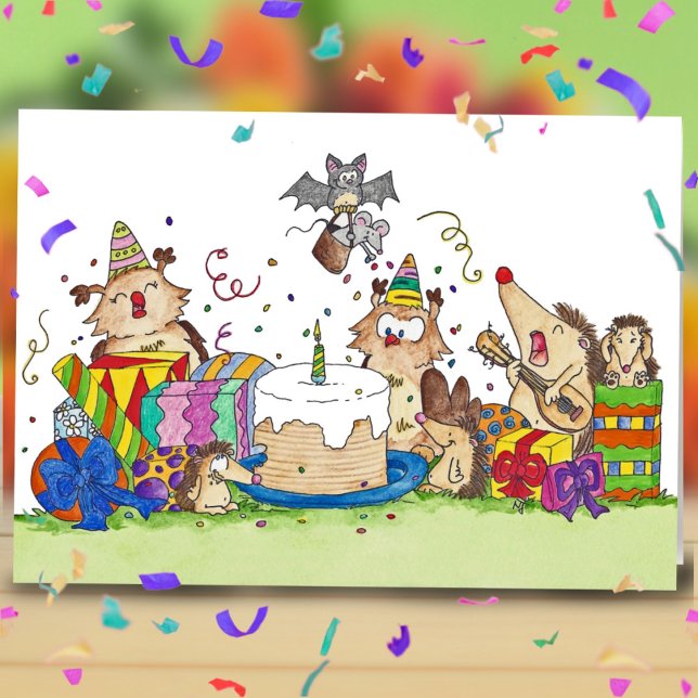 HAPPY BIRTHDAY greeting card by Nicole Janes (Creator Uploaded)