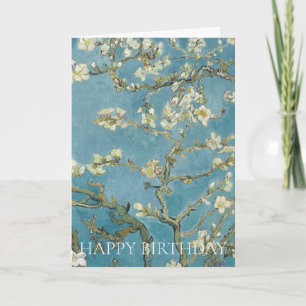 HAPPY BIRTHDAY GREETING CARD : VINCENT Van Gogh