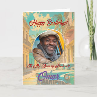 Happy Birthday Greeting Card with Photo