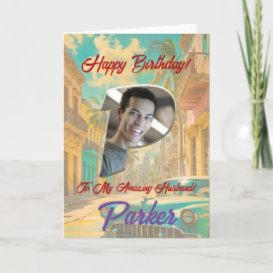 Happy Birthday Greeting Card with Photo