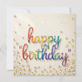 Happy Birthday Greeting Cards 