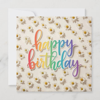 Happy Birthday Greeting Cards 