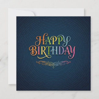 Happy Birthday Greeting Cards