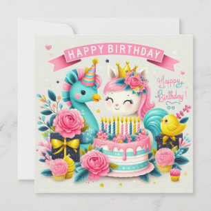 Happy Birthday Greeting Cards 