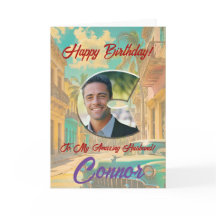 Happy Birthday Greeting Photo Card