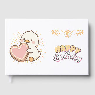 HAPPY BIRTHDAY GUEST BOOK