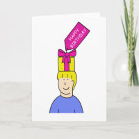 Happy Birthday Hairstylist Cartoon Hair