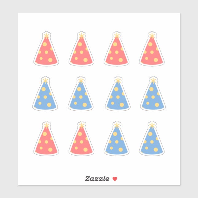 Happy Birthday Hat Celebration Journal Craft     S (Sheet)