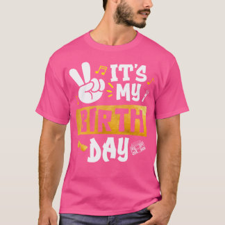 Happy Birthday Hip Hop Tshirt For Boy Girl It'S My
