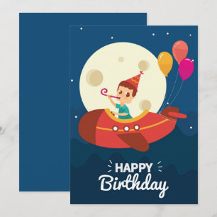 Happy Birthday Holiday Card