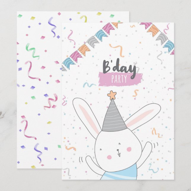 Happy Birthday Holiday Card (Front/Back)