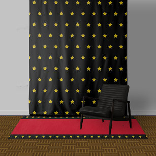 Happy Birthday  Hollywood Photo Booth  Backdrop Tapestry