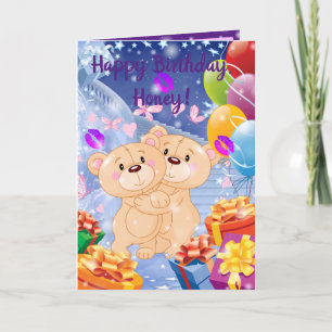 Happy Birthday, Honey Card