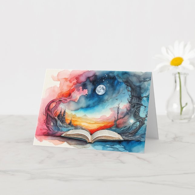 Happy Birthday | Into The Evening Card (Small Plant)