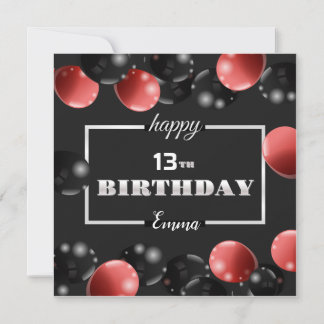 happy birthday invitation