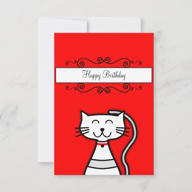 Happy Birthday Invitation (Front)