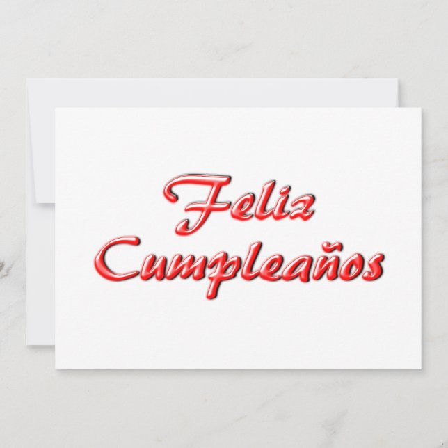 Happy Birthday Invitation card (Front)