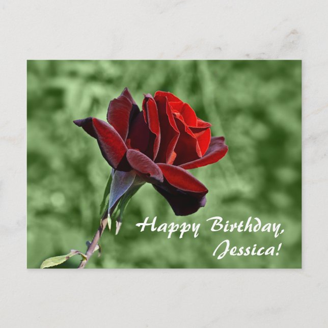 Happy Birthday, Jessica! Postcard (Front)