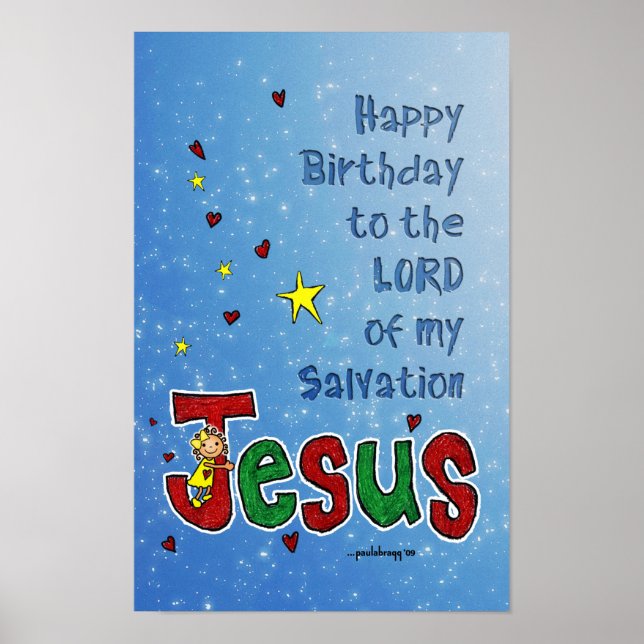 Happy Birthday Jesus (Children Christmas) Poster (Front)