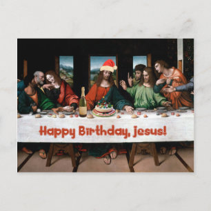 Happy Birthday, Jesus! Postcard