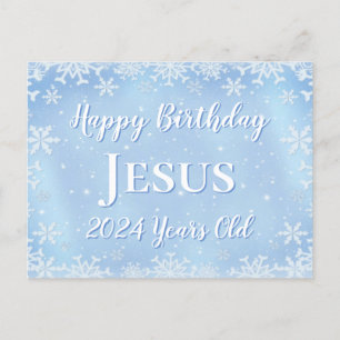 Happy Birthday Jesus Postcard