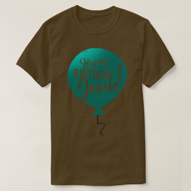 Happy Birthday Jesus true meaning of Christmas for T-Shirt (Design Front)