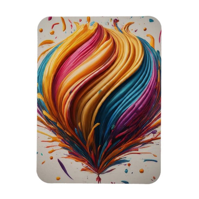 Happy Birthday Joy Flexible Photo Magnet (Vertical)