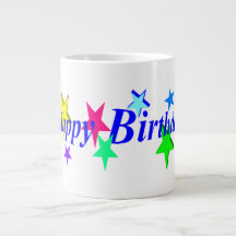 Happy birthday Jumbo Mug
